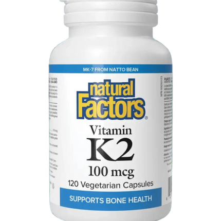 NATURAL FACTORS VITAMIN K2 120caps