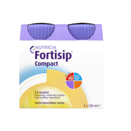 Nutricia Fortisip Compact Vanilla - 4 x 125ml